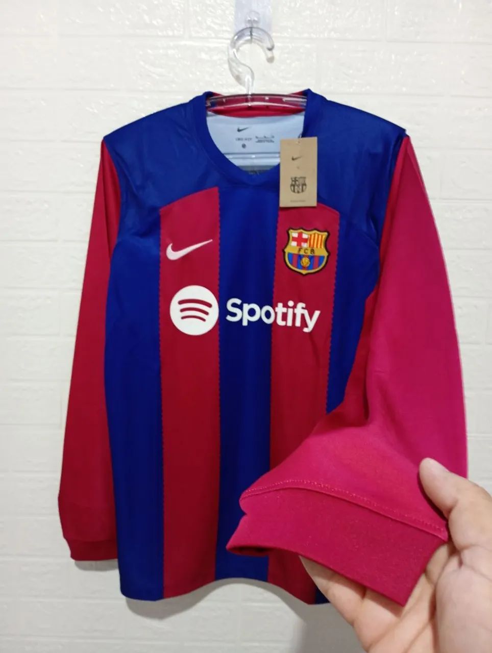Camisa Barcelona manga longa 2024/25 - Foto 3