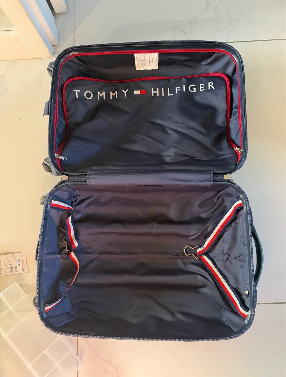 Mala de viagem Tommy Hilfiger Bordo azul - Foto 4