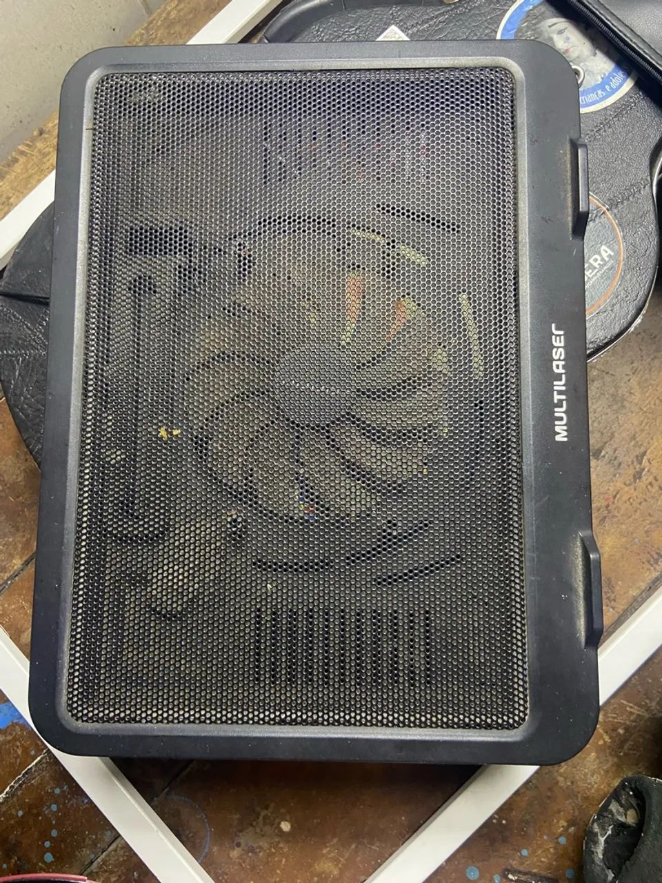 Base Cooler Notebook Multilaser AC166 - 1 Cooler Grande - Semi Nova - Foto 2