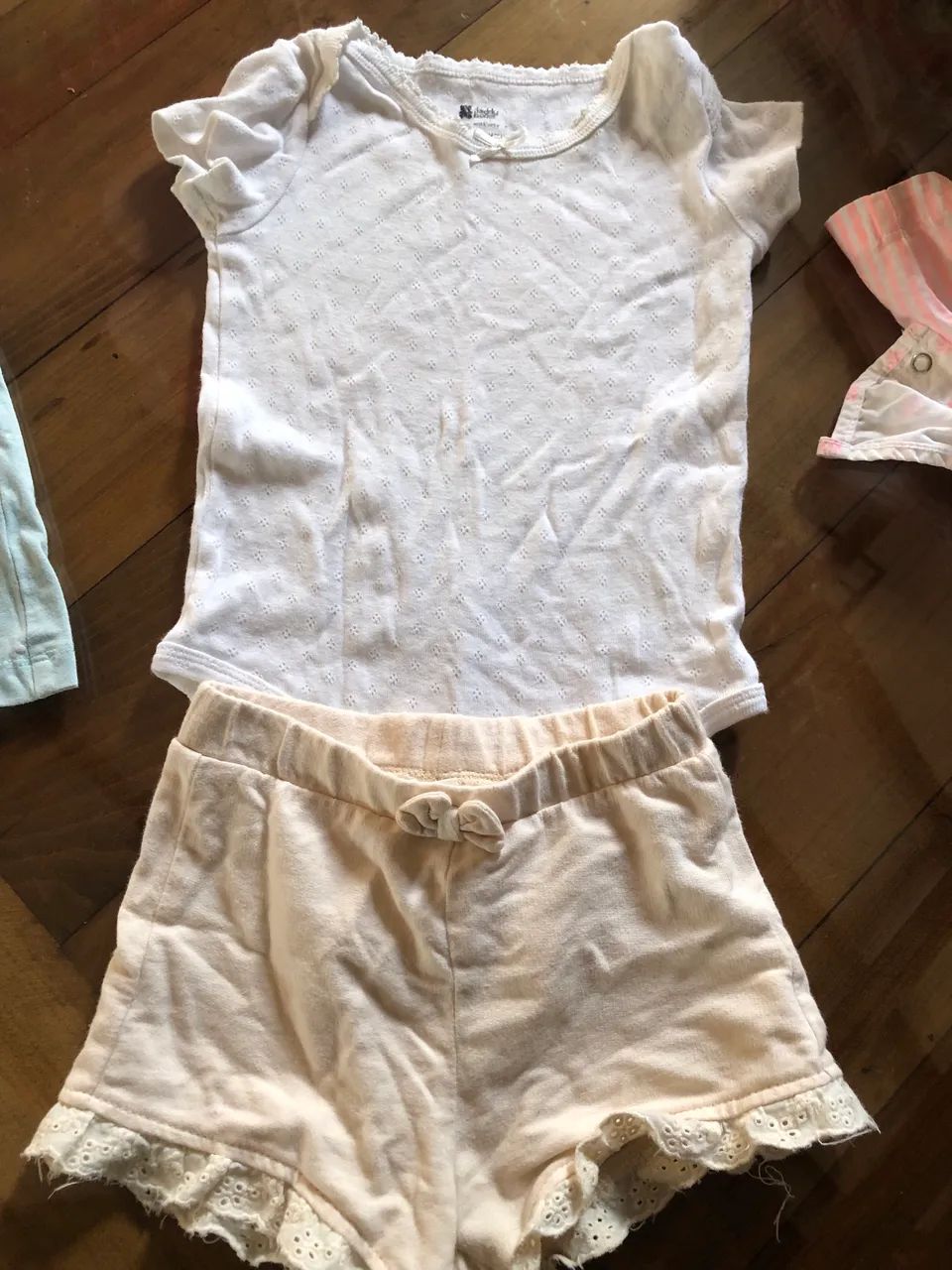 Kit 3 peças roupa bebê menina - Foto 5