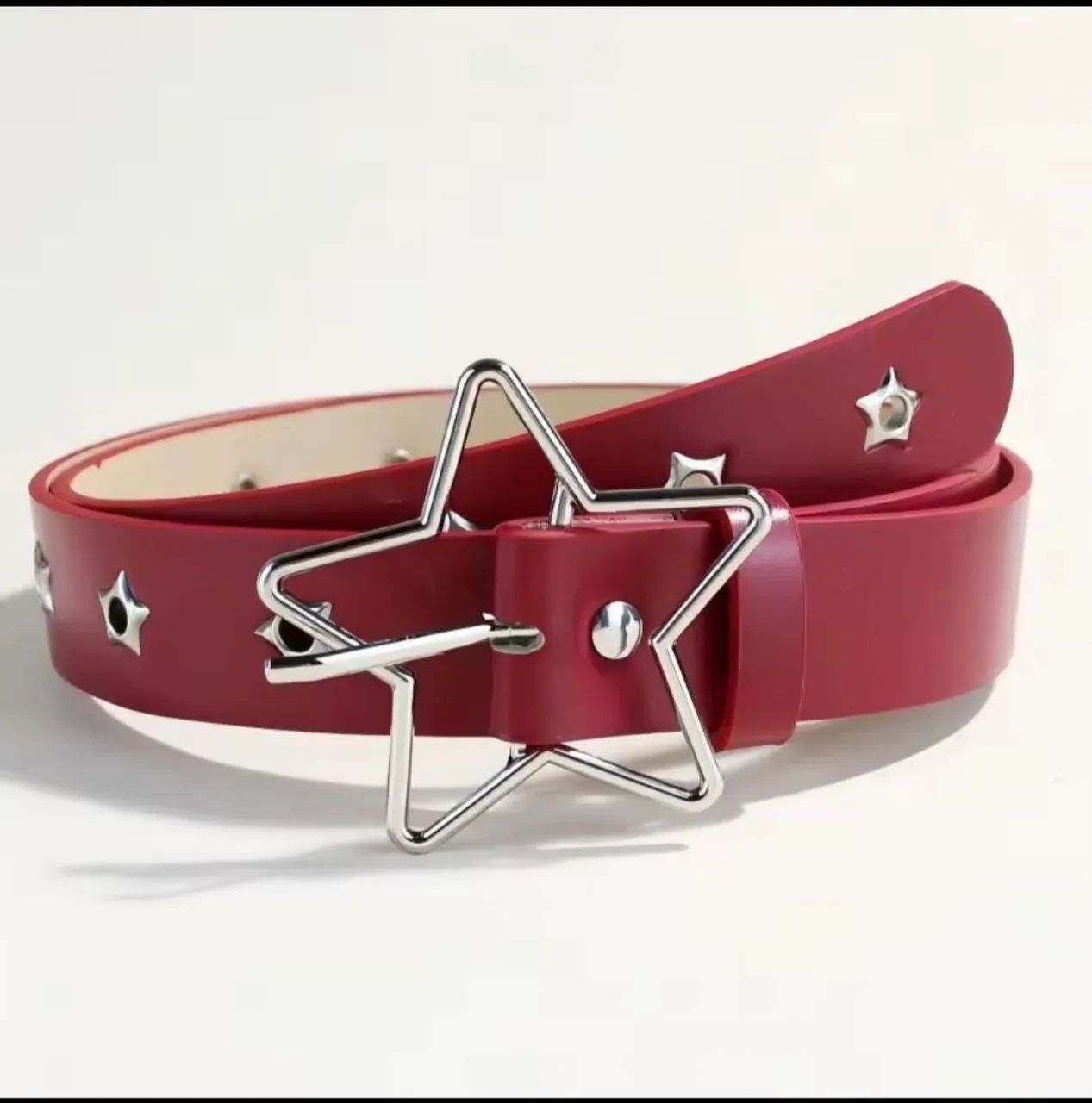 Cinto vermelho estrela 