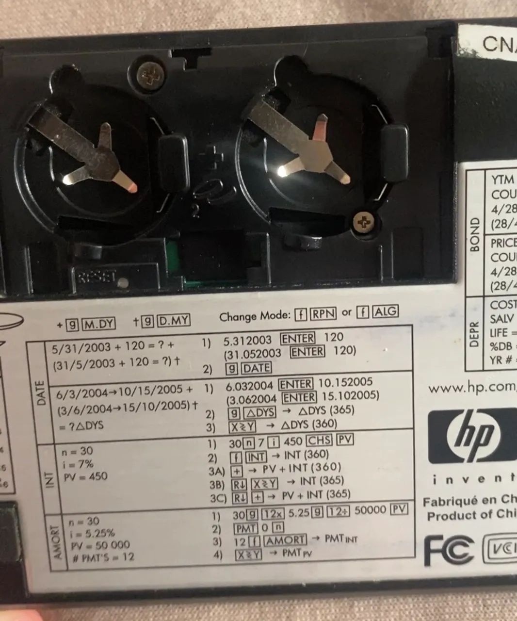 Calculadora HP 12c Platinum - Foto 4