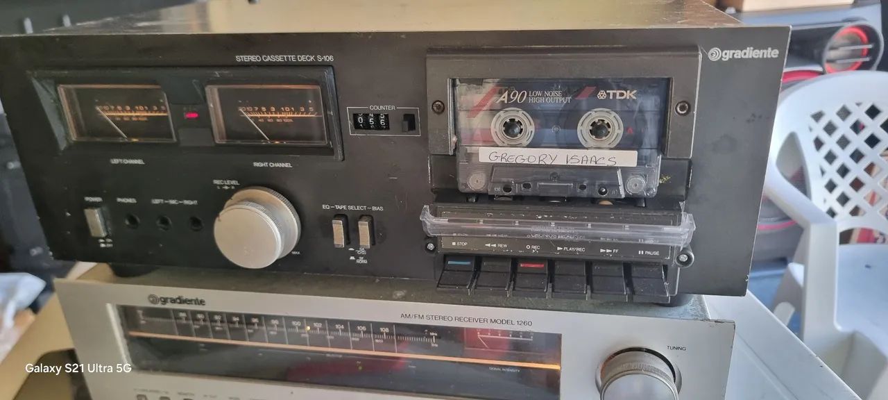 Tape deck gradiente model s106 bem conservado  - Foto 4