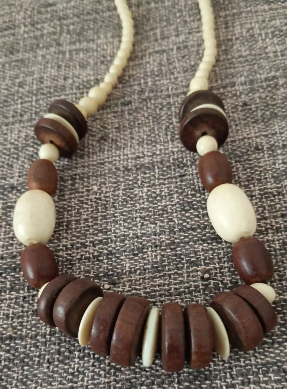 Colar Longo Étnico / Rústico Vintage - Estilo Boho - Foto 4