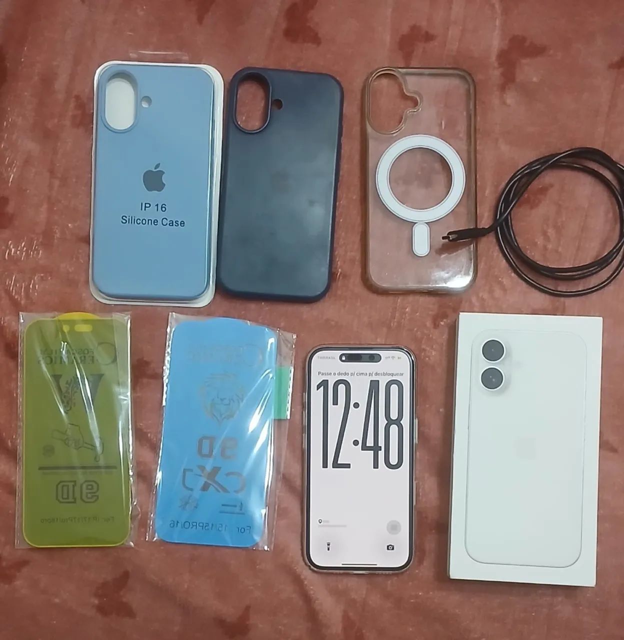 iPhone 16 branco 128gb - Foto 4