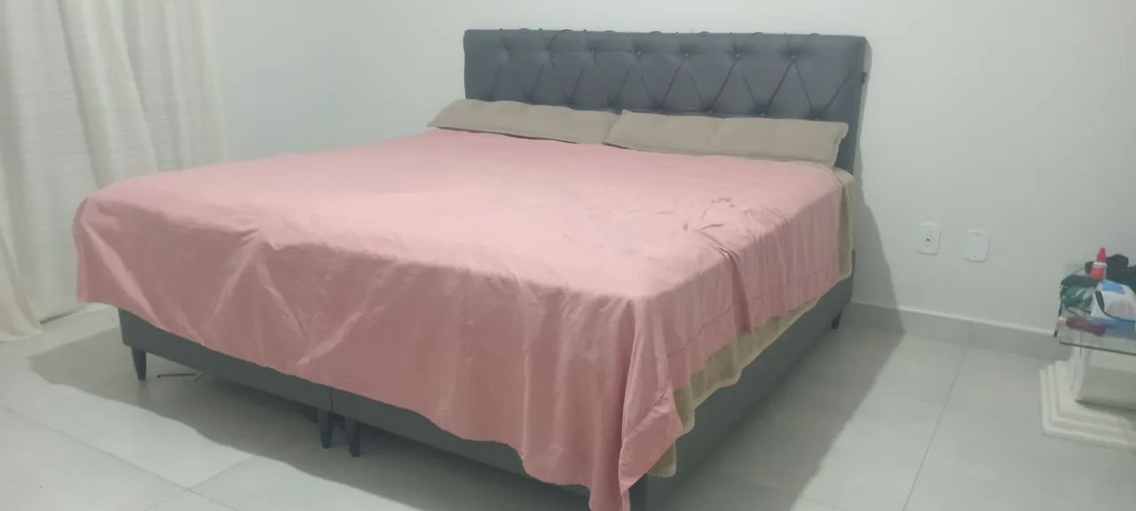 CAMA BOX KING SIZE COM CABECEIRA ORION ORTOBOM - Foto 6