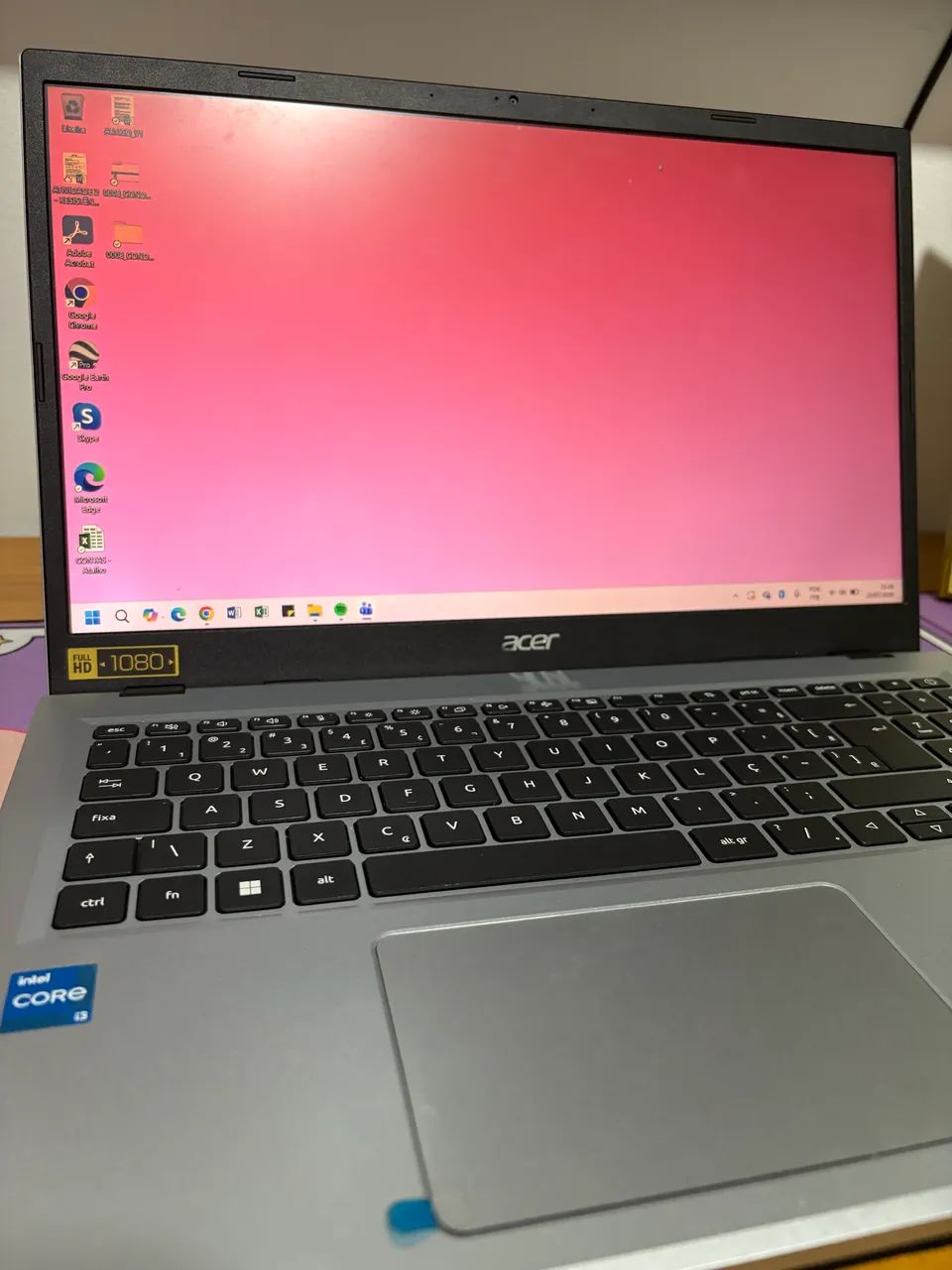 Notebook Acer Aspire 3 Intel core i3