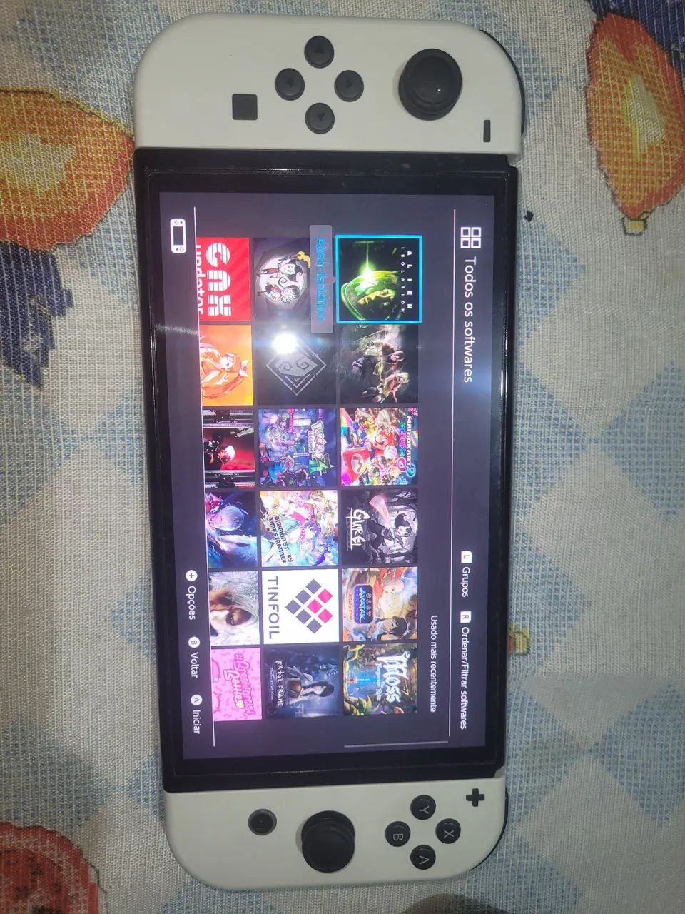 NINTENDO SWITCH OLED (DESBLOQUEADO) 512GB - Foto 2