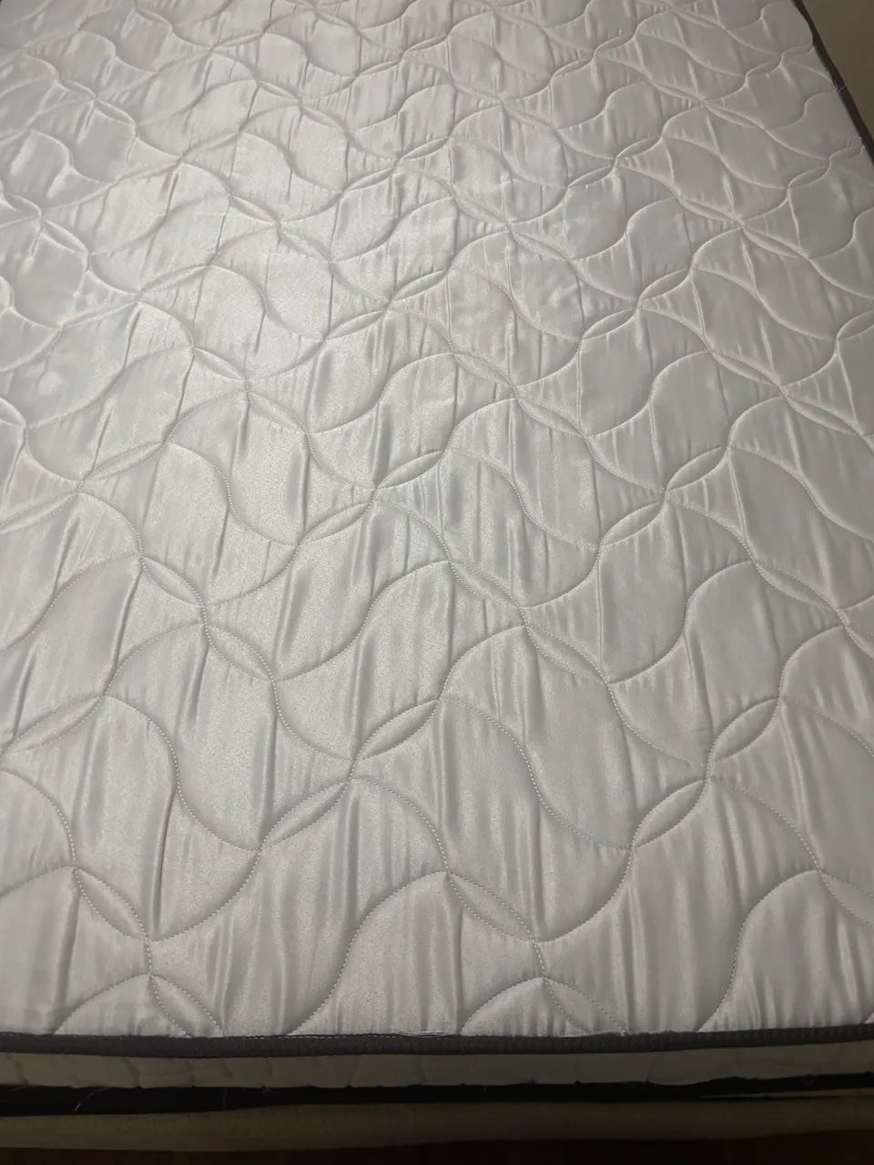 Cama box casal ( cama + colchão) ortobom 