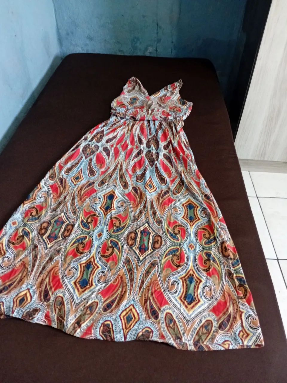 Vestido longo - Tecido Malha Grossa - Foto 2