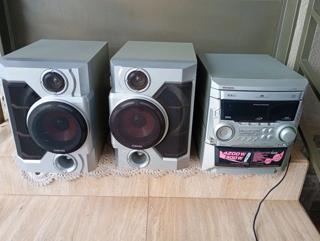 Mini system TOSHIBA (Relíquia)