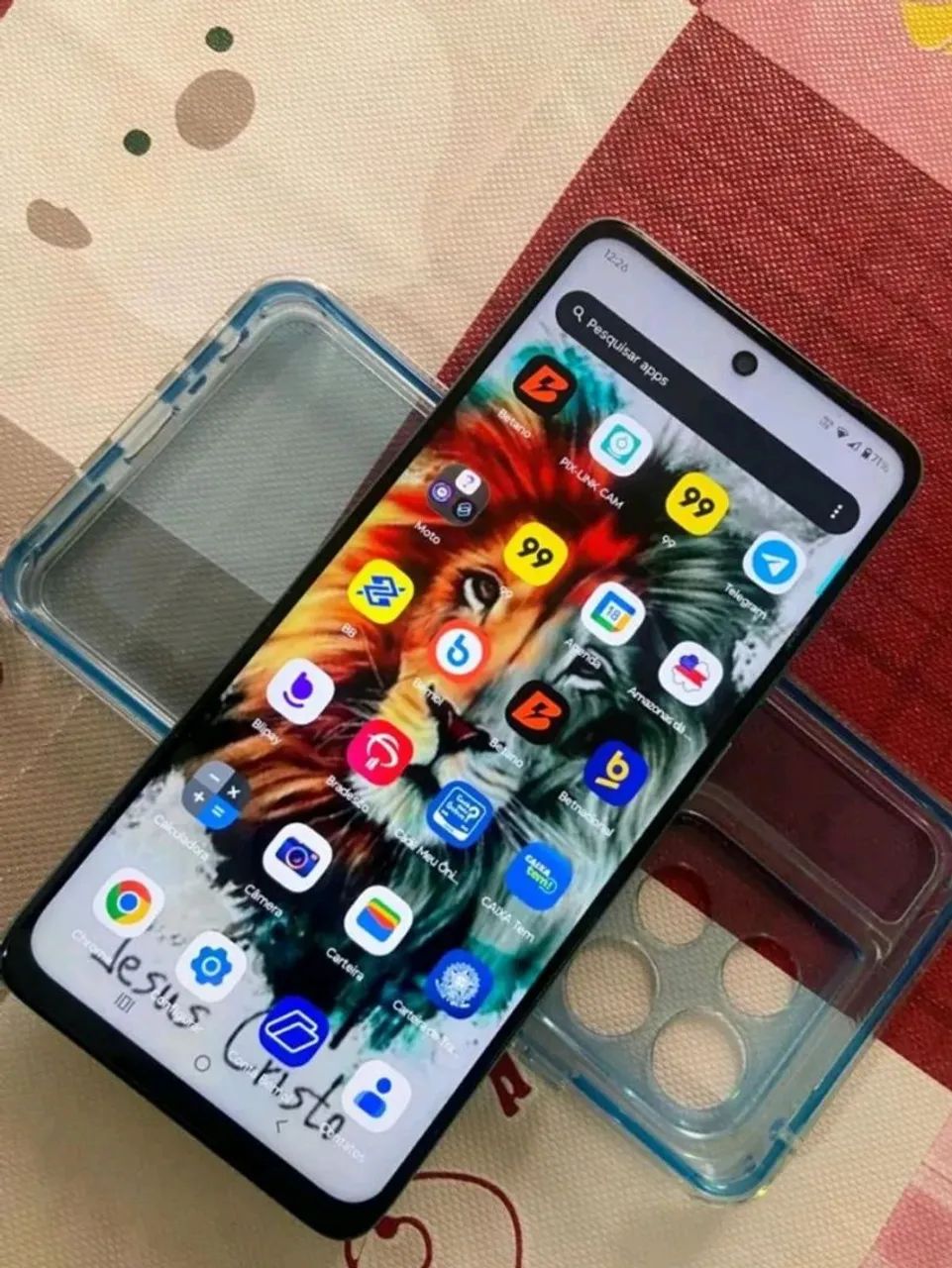 Moto g56 semi novo750$