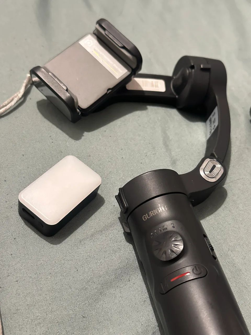 Gimbal AI Estabilizador 3 Eixos GURIGHT M2 para iPhone e Android - Foto 2