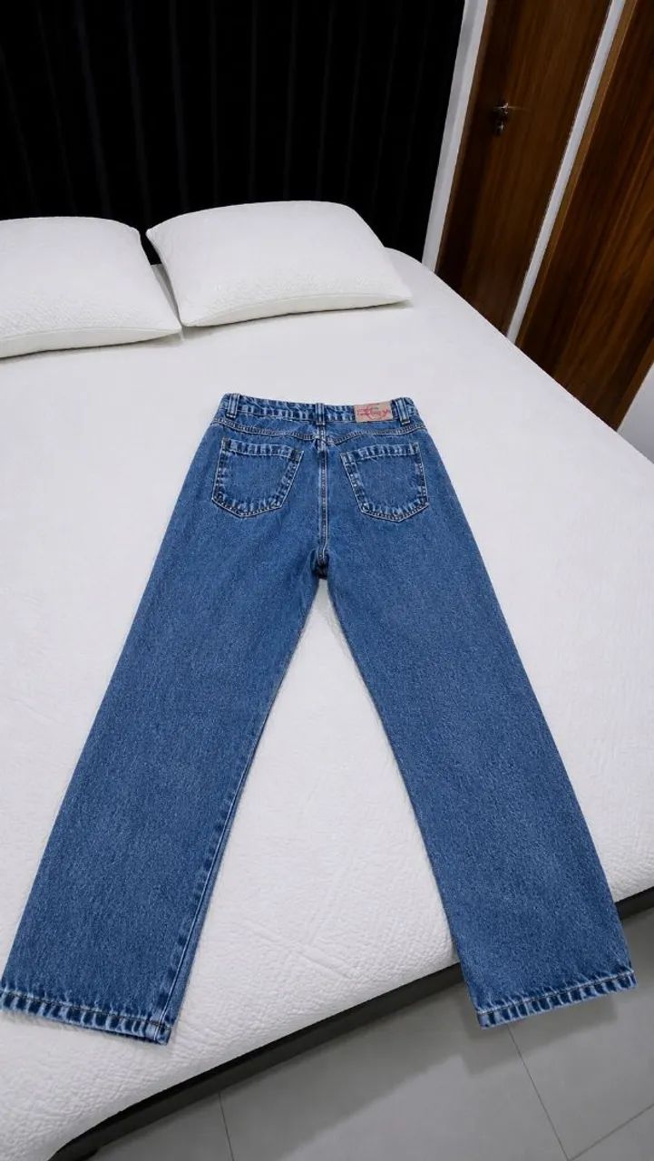 CALÇA JEANS MOM - TAMANHO 38  - Foto 2