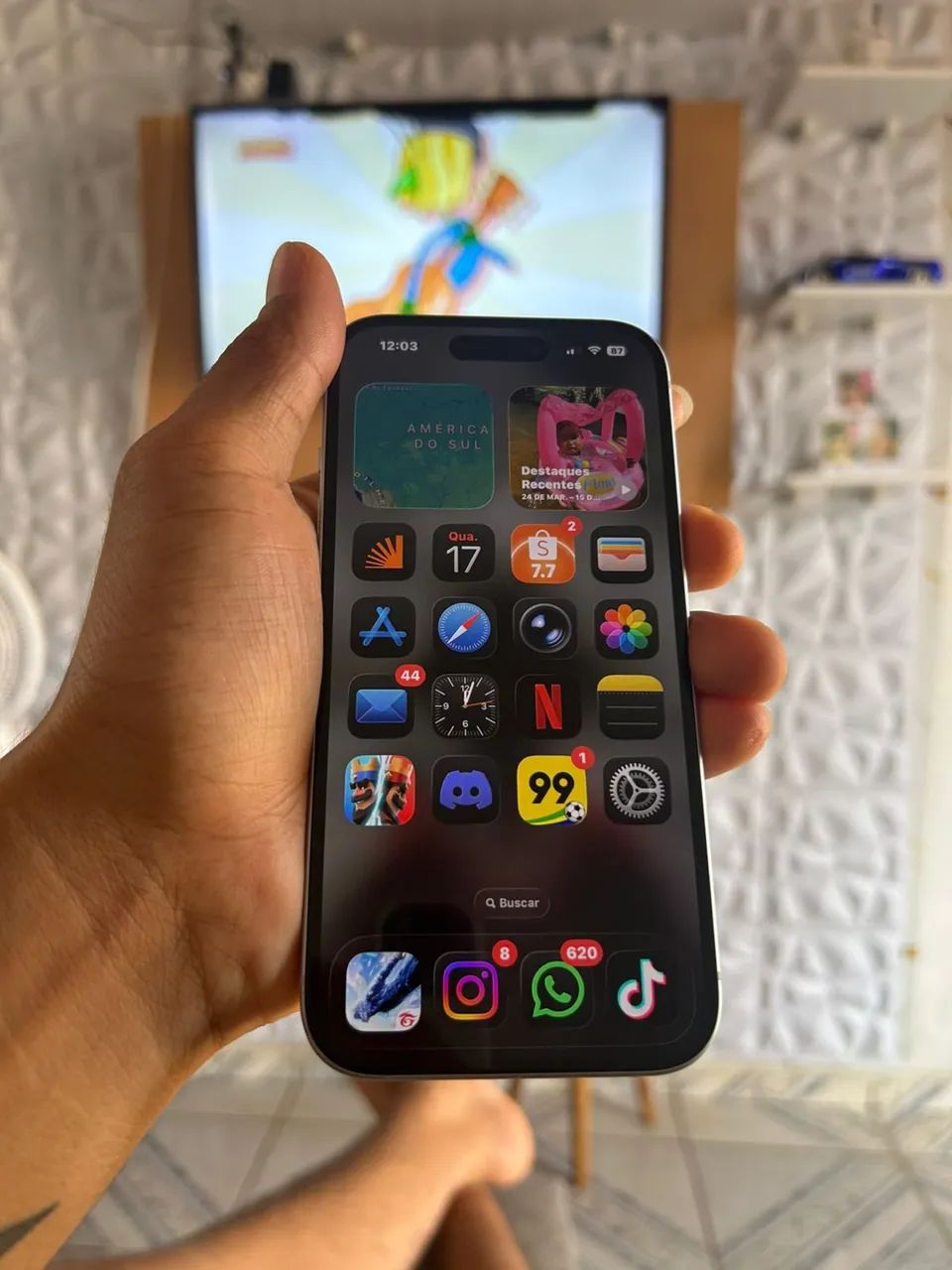 Iphone 15 128gb blue - Foto 4