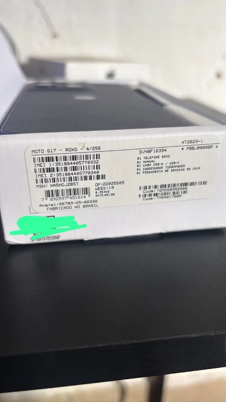 Vendo Moto G17 