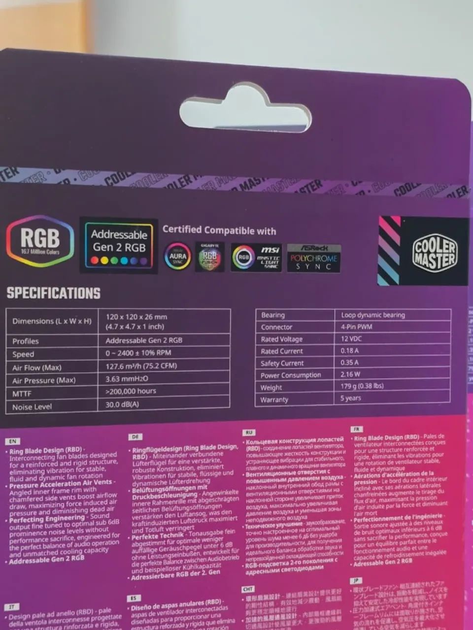 4 Cooler Master Mobius 120p - Foto 3