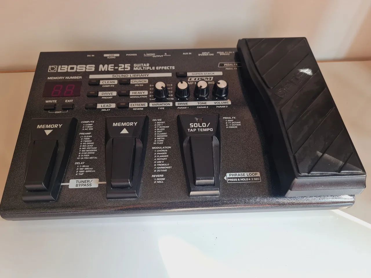 Pedaleira Boss ME 25 - Foto 2