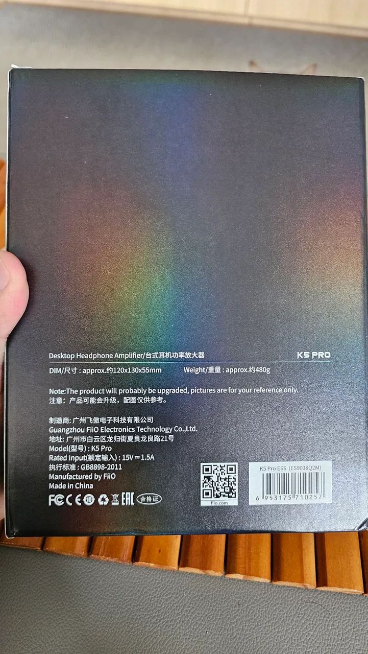 Dac/Amp Fiio K5 Pro - COMPLETO - Foto 4