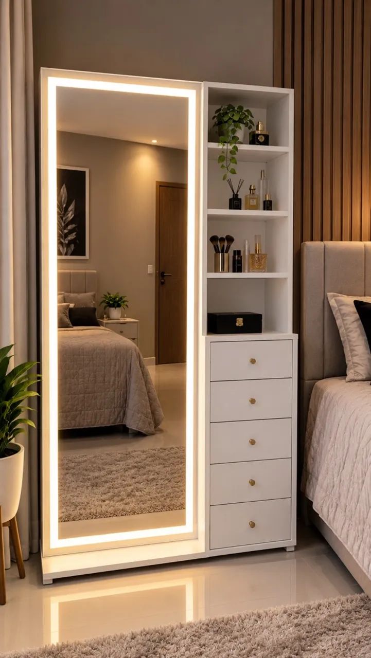 Penteadeira de led premium MDF - Foto 4