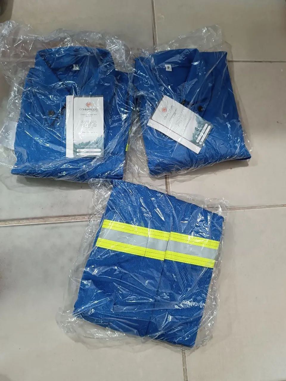 Camisa anti-chama tamanho P em promoção