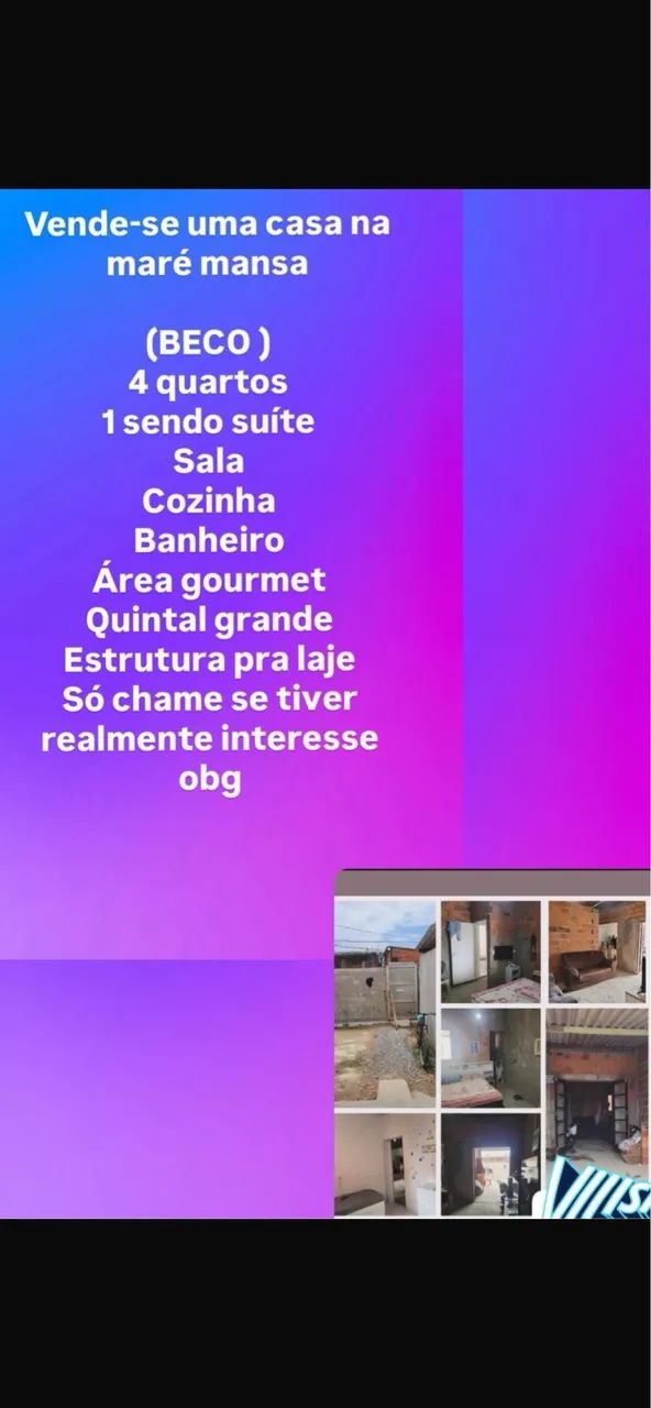 Casa na maré mansa 