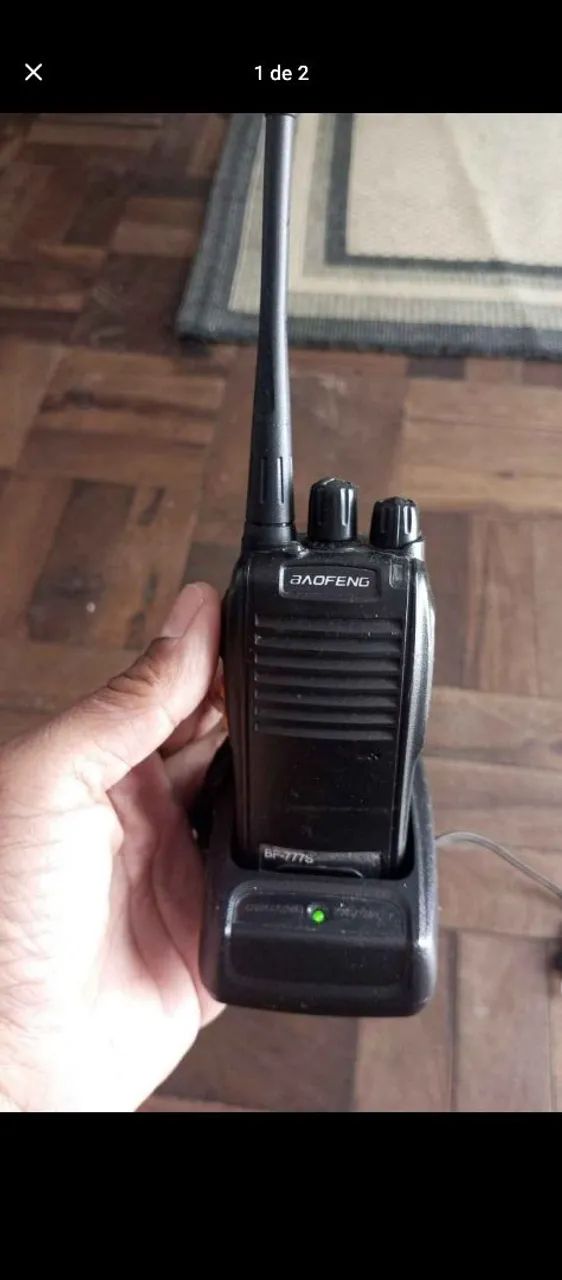 Rádio comunicador Baofeng 777S
