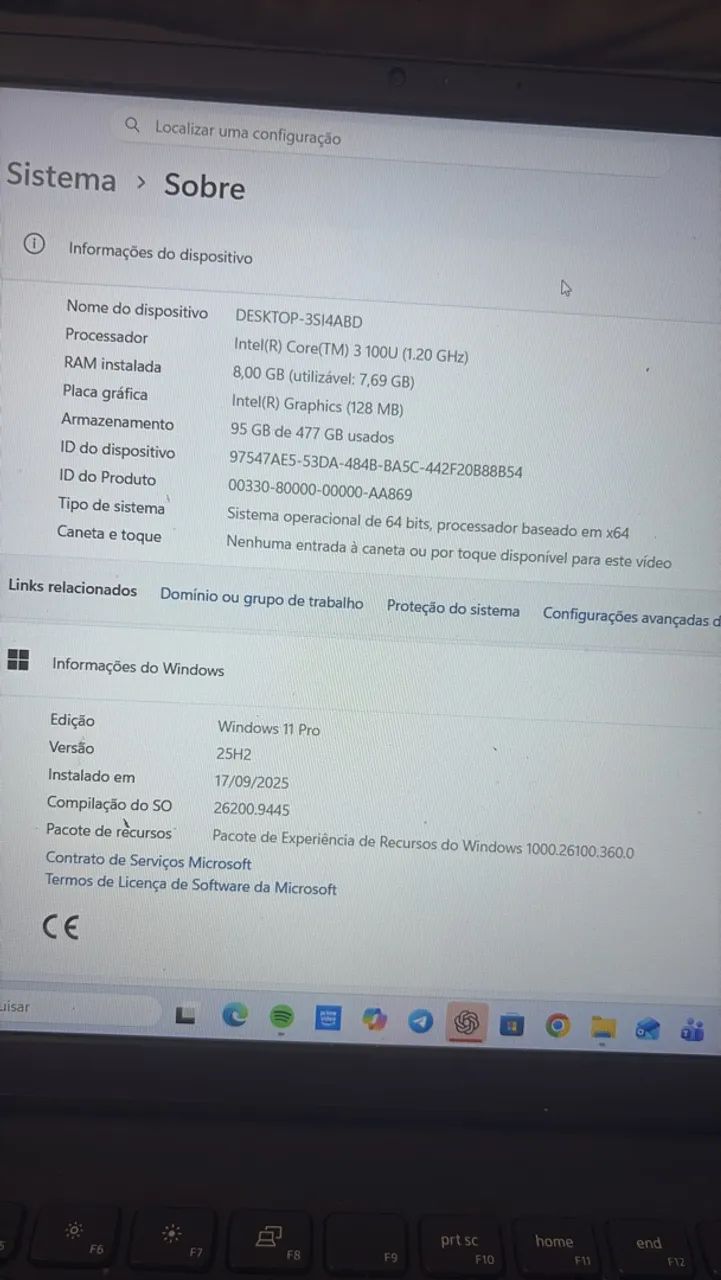 Notebook Dell U3 - Foto 2