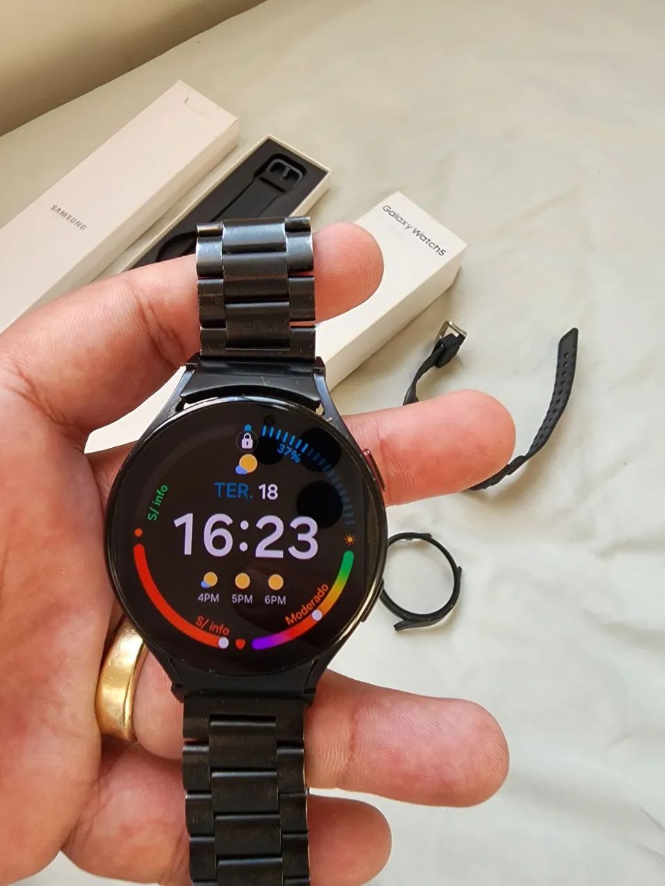 Galaxy Watch 5 44mm ( Com nota ) - Foto 2