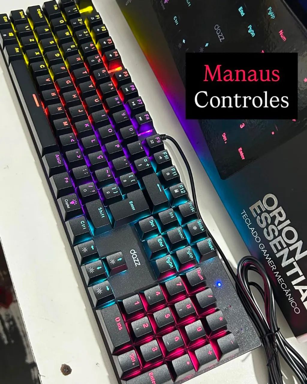 Teclado Mecânico Orion Essential Dazz ( Switch Azul )