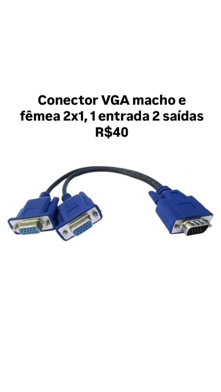 Cabos VGA LEIAM A DESCRIÇÃO  - Foto 4