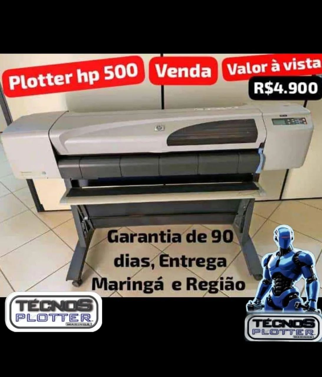 Plotter hp 500