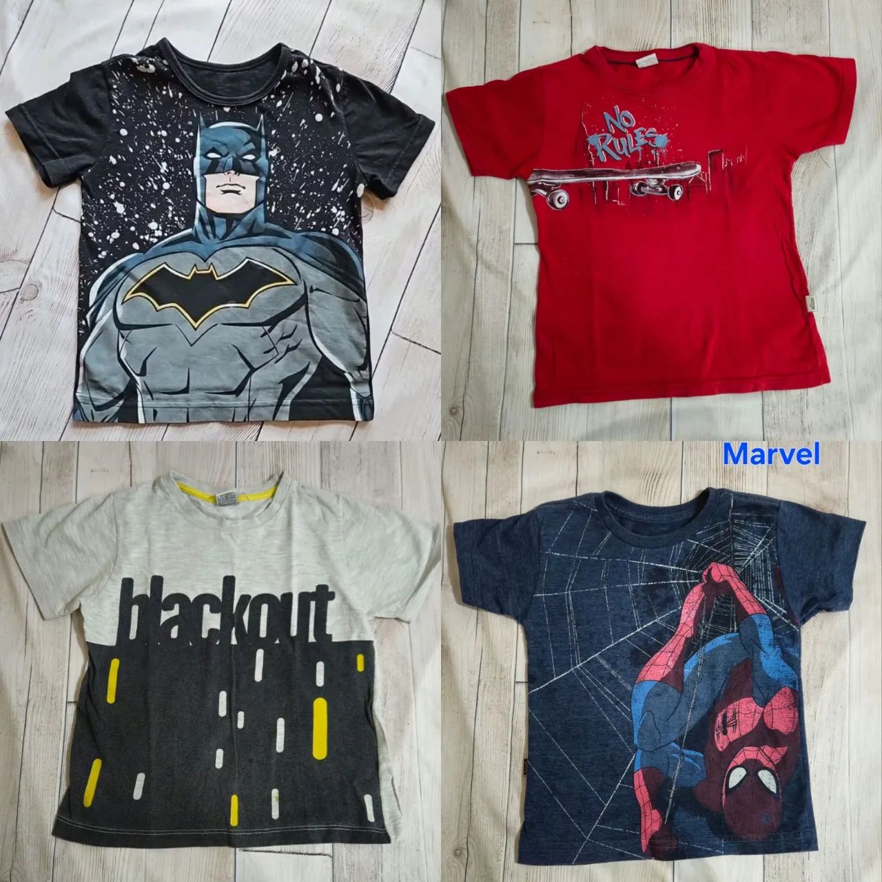 Kit de camisetas tamanho 4 - Foto 2