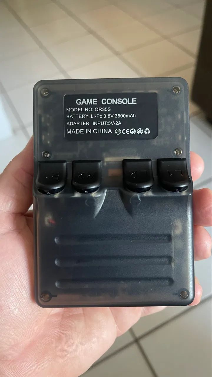 R35S - console vários jogos antigos 