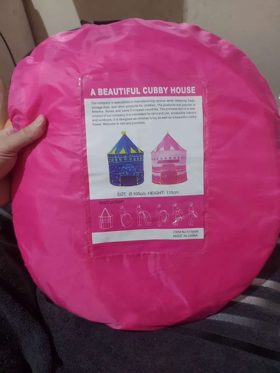 Barraca infantil novas rosa - Foto 2