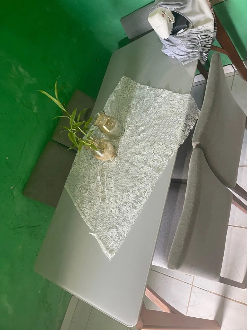 Mesa para jantar de 6 cadeiras 