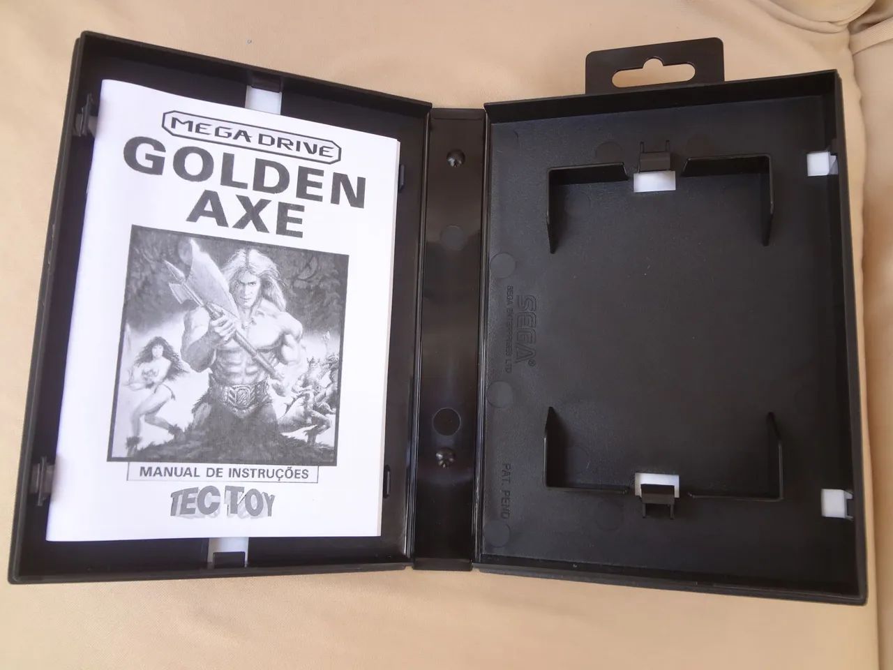 Streets Of Rage, Golden Axe, Hang On, Shinobi - Mega Drive - Caixa