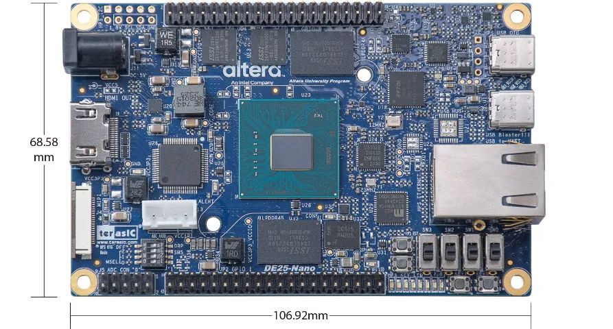 Placa Desenvolvimento FPGA DE25 Nano - Foto 3