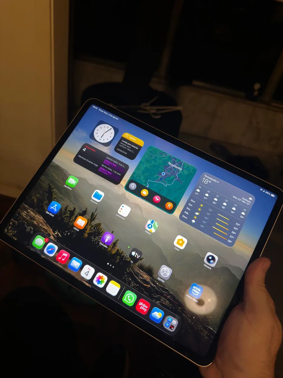 Vendo iPad Air m3 128gb de 13 polegadas, na garantia  - Foto 2