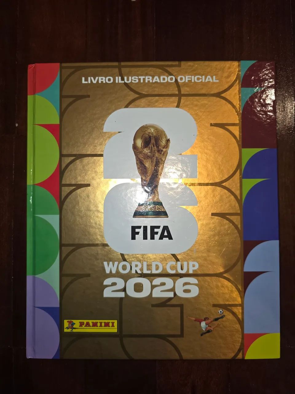 Álbum Capa Dura Dourado Copa 2026 completo 