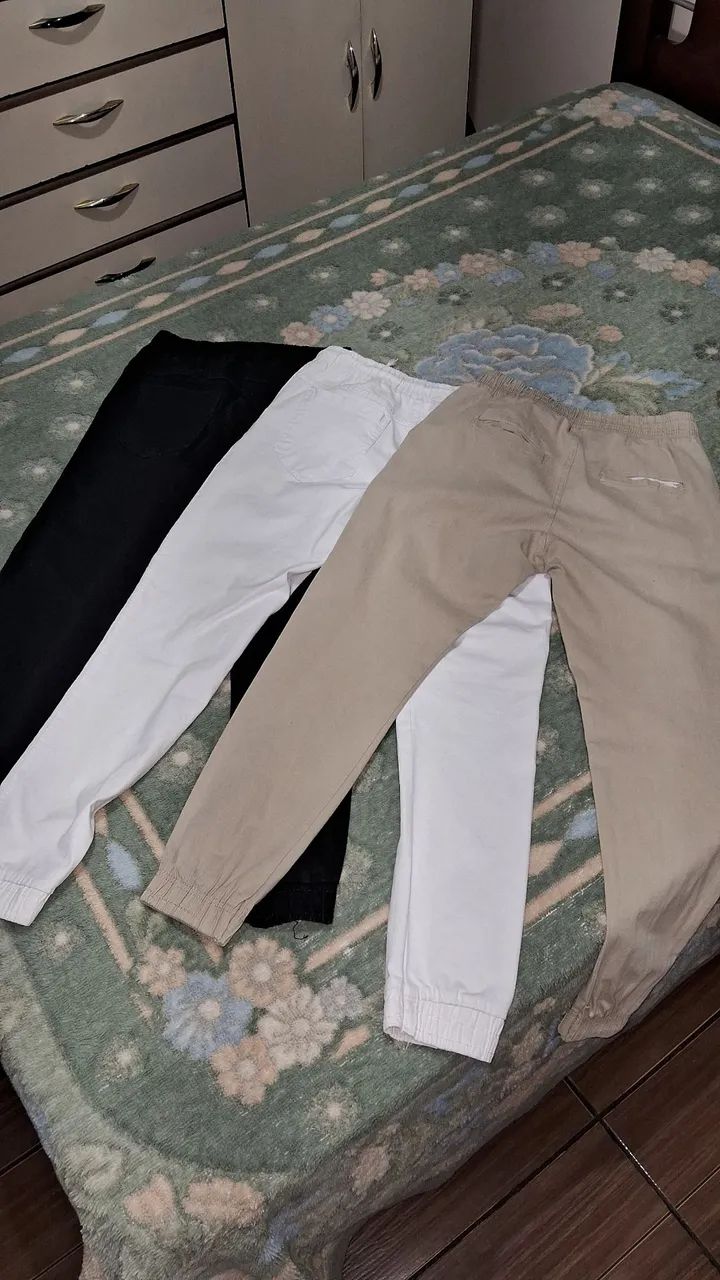 Kit 3 Calças Jogger Masculinas - Foto 2