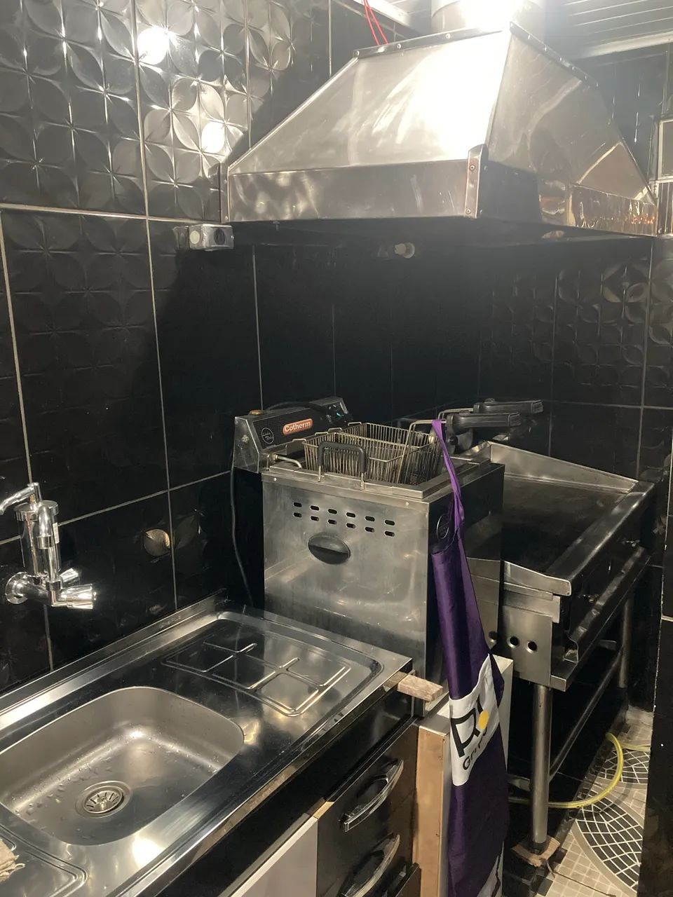 Vendo Coifa Inox com Exaustor 220v