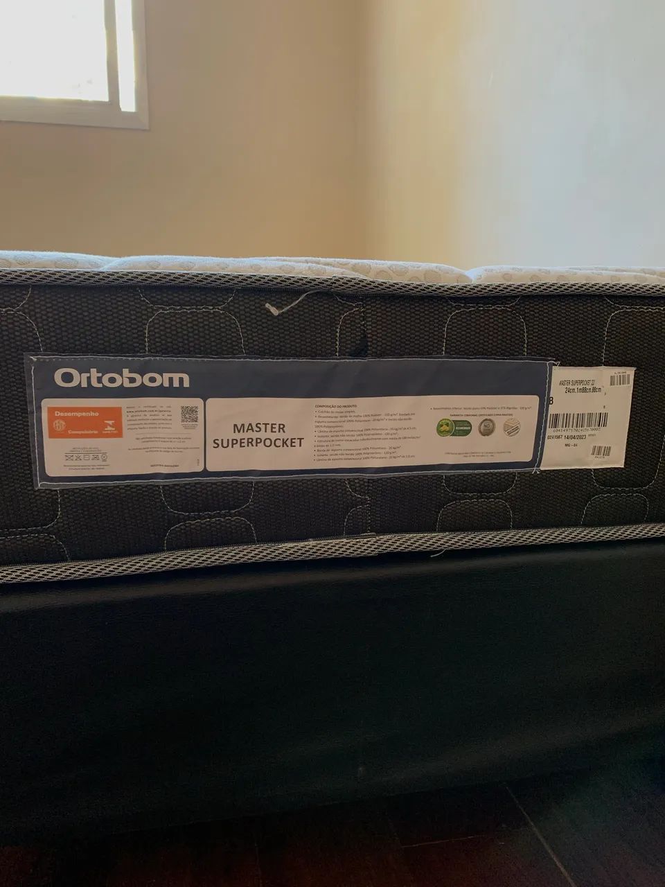 Cama box solteiro - Ortobom - Foto 2