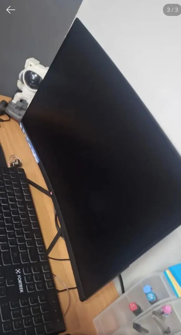 Monitor gemer curvado 23,6 polegadas  - Foto 2