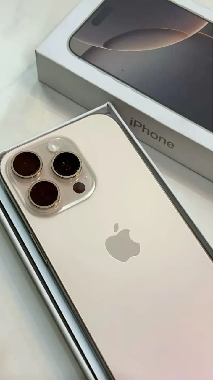 iPhone 16 Pro Max cor Desert Titânio  - Foto 3