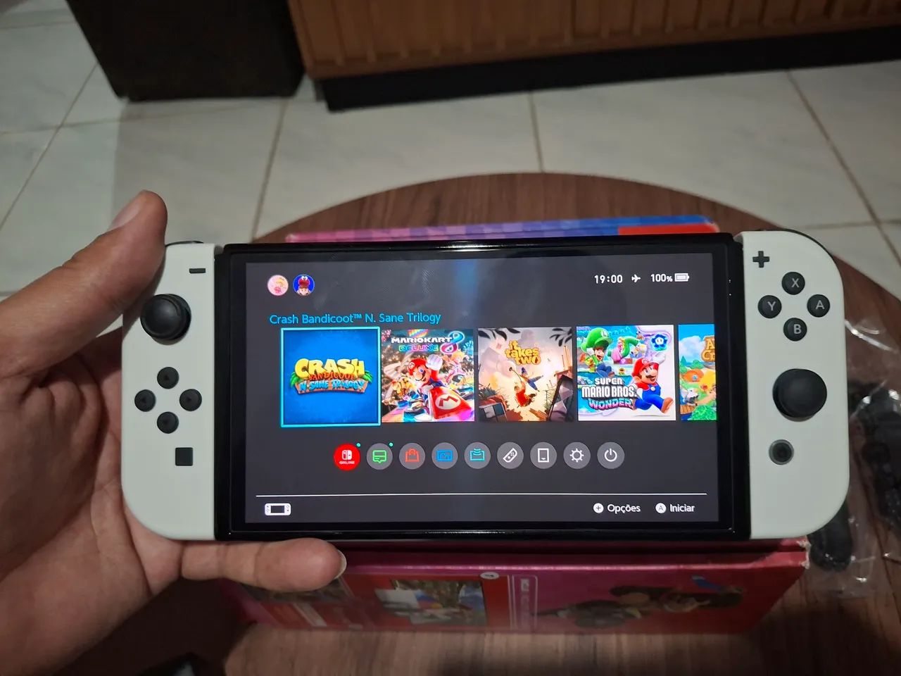 Nintendo Switch Oled Desbloqueado - Foto 2