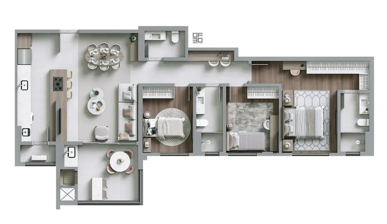 PLANTA 107m²