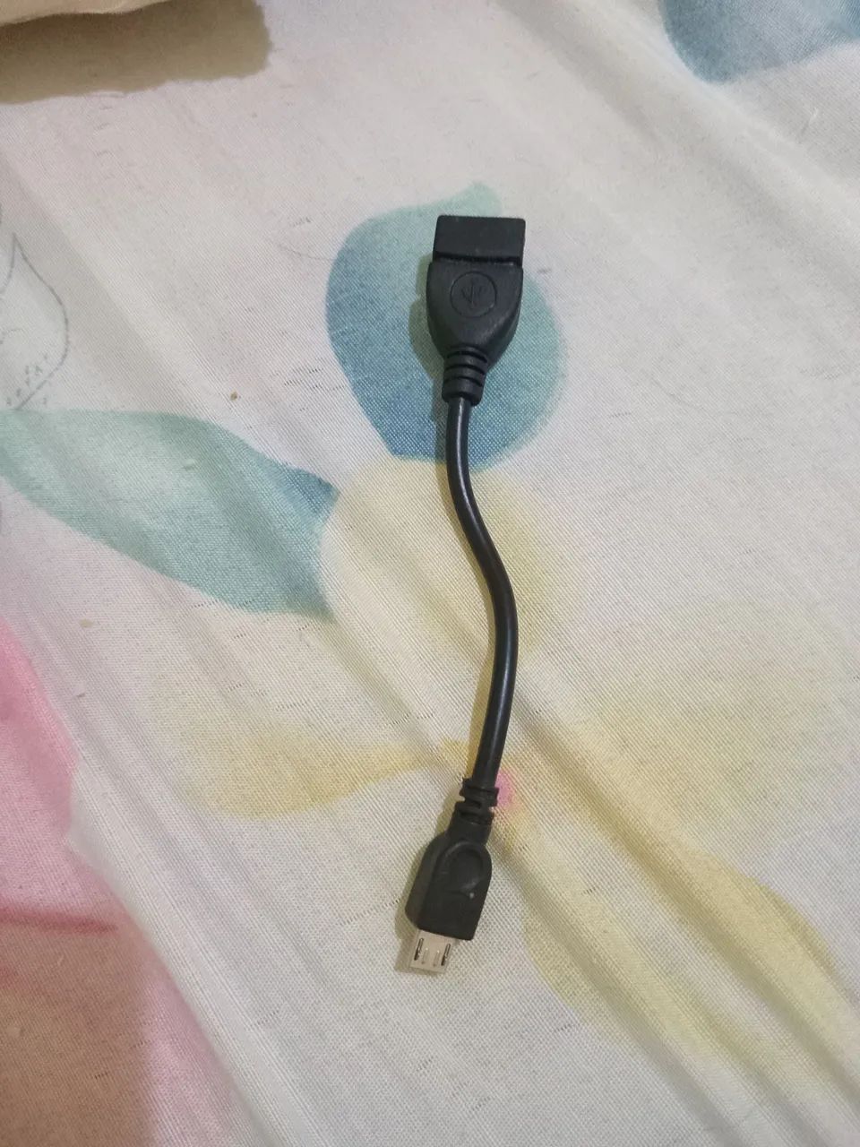 Vender um cabo OTG usb Tablet celular pendrive V8 - Foto 2