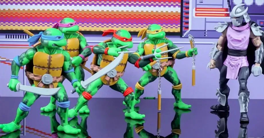 Tartarugas Ninjas Tmnt Original Neca Arcade Sdcc 2016 - Foto 2