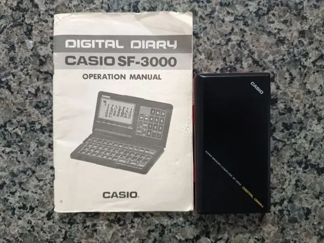 Agenda Eletrônica Casio SF-3000 Digital Diary - Foto 3